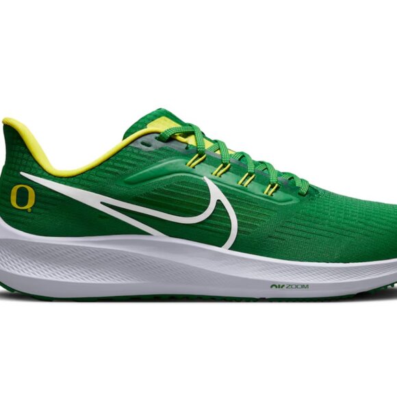 Unisex Nike Green Oregon Ducks Zoom Pegasus 39 Running Shoe - Picture 7 of 10